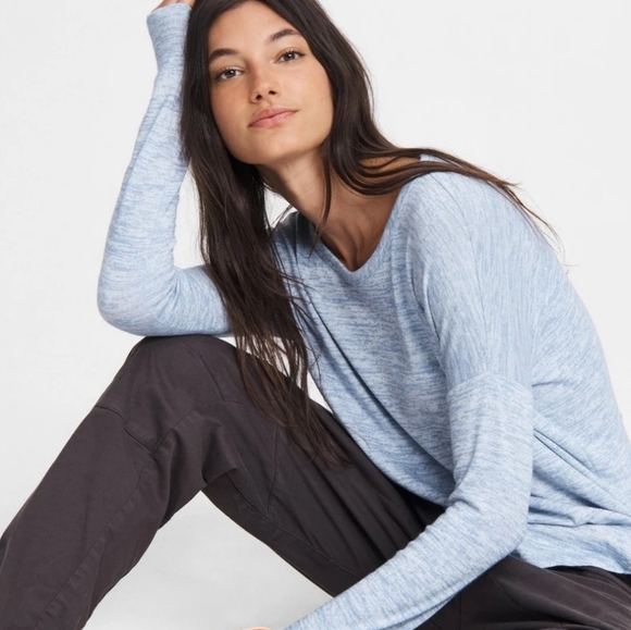 rag & bone Tops - Rag & Bone Dusky Lavender The Knit Long Sleeve XS NWT
